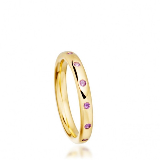 Astley Clarke AMETHYST STILLA DROP RING ~ gemstone rings ~ stacking jewellery ~ amethysts