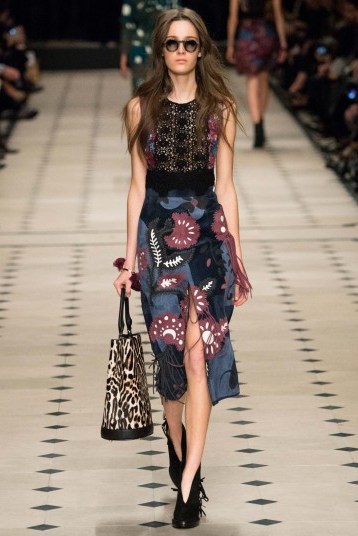 Luxe fashion – Burberry Prorsum Ready to Wear F/W 2015. Prints / luxury clothing - flipped
