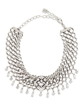Dannijo Marianna Jet Choker Necklace with Swarovski crystals from neimanmarcus.com. Make a statement | crystal chokers | occasion jewelry | designer fashion jewellery - flipped