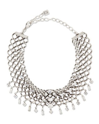 Dannijo Marianna Jet Choker Necklace with Swarovski crystals from neimanmarcus.com. Make a statement | crystal chokers | occasion jewelry | designer fashion jewellery