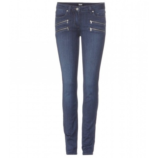 PAIGE Edgemont skinny jeans. Dark denim | casual fashion - flipped