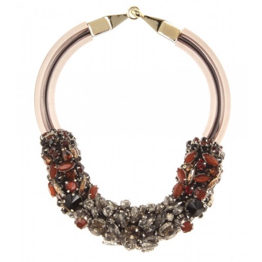 Marni crystal embellished necklace. Statement necklaces – designer fashion jewellery – chunky jewelry