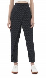 Solace London Novin Trousers Pinstripe – as worn by Kendall Jenner out in New York, 17 September 2015. Celebrity fashion | designer trousers | what celebrities wear | star style