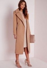 Keep it classic with this Missguided oversized camel coat. womens outerwear – autumn / winter coats