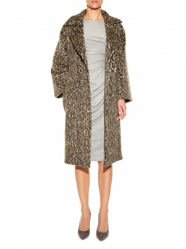 MAX MARA Attuale coat leopard print. Animal prints – designer coats – chic style outerwear