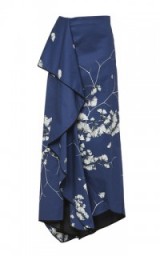 JOHANNA ORTIZ Cotton Floral Printed Mai Long Skirt
