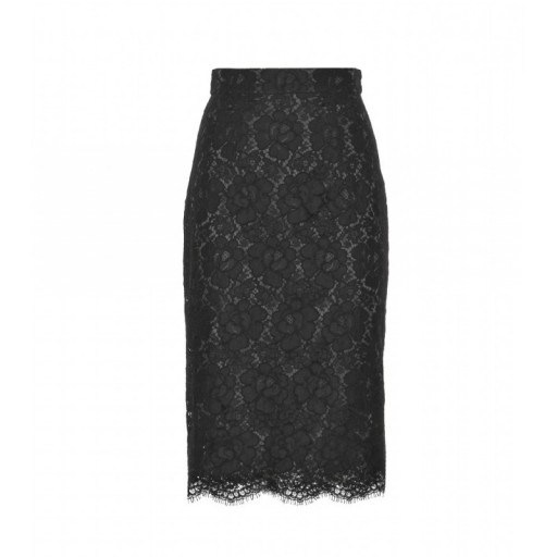 DOLCE & GABBANA Lace skirt ~ designer skirts ~ chic ~ stylish ~ pencil style - flipped