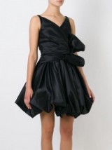 DSQUARED2 volume drress in black. Designer occasion dresses | luxury fashion