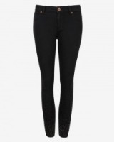 TED BAKER – LAMIRA Embellished skinny jeans black ~ weekend fashion
