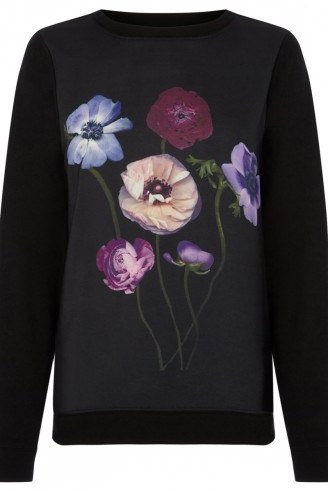 OASIS – photographic floral sweat. flower prints / printed sweatshirts / john grant photographer - flipped