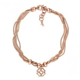 Folli Follie – K VINTAGE NECKLACE rose gold ~ pendant necklaces ~ fashion jewellery ~ chunky style - flipped