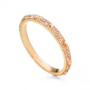 Folli Follie – MATCH & DAZZLE BRACELET rose gold ~ crystal bracelets ~ sparkling bangles ~ fashion jewellery - flipped