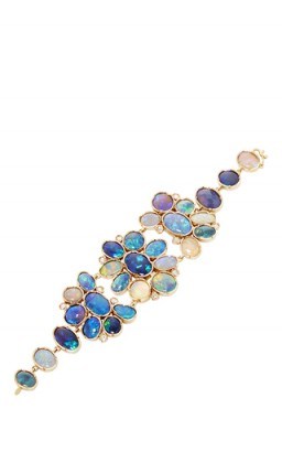 IRENE NEUWIRTH One Of A Kind 18k Rose Gold And Opal Bracelet - flipped