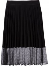 RAG & BONE Lyndale skirt – as worn by Kelly Brook at the Taking Stock premiere, Raindance Film Festival, London 4 October 2015. Celebrity fashion | what celebrities wear | designer midi skirts | sheer hemlines
