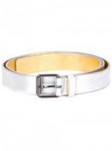 SOFIE D’HOORE metallic belt metallic belts – silver metallics