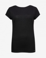 TED BAKER – MISY Sparkle T-shirt black ~ shimmering t-shirts ~ smart tees ~ weekend tops