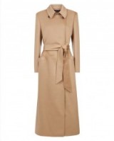 Jaeger camel wool longline belted coat ~ classic camel coats ~ long winter coats ~ chic style outerwear