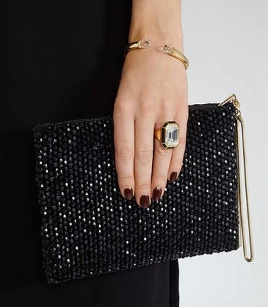 Reiss Athena crystal Swarovski ring ~ cocktail rings ~ glamorous jewellery ~ glam up your evening - flipped