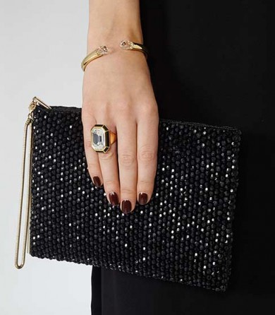 Reiss Athena crystal Swarovski ring ~ cocktail rings ~ glamorous jewellery ~ glam up your evening