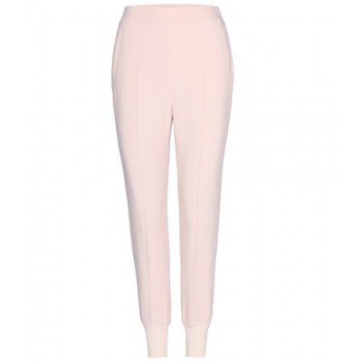 STELLA McCARTNEY Rose Julia Trousers – as worn by Leigh-Anne Pinnock at the launch party of Little Mix’s new album Get Weird,, 11 November 2015. Celebrity fashion | star style | designer cuffed pants | what celebrities wear