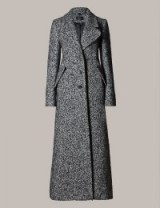Classic style…M&S Maxi Twill Coat with Wool. Winter coats / long length / warm outerwear / Marks and Spencer