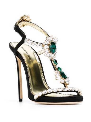 DSQUARED2 ‘Queen Mary’ sandals – as worn by Ariana Grande at the ...