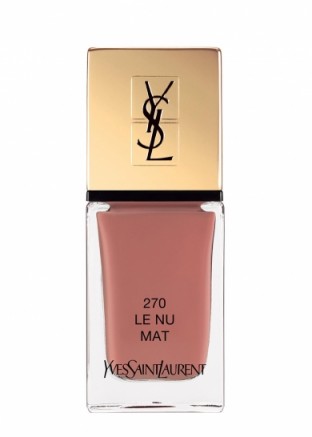 YVES SAINT LAURENT Limited Edition La Laque Couture colour 270. Chic day nails / lacquer / cosmetics / beauty / nail varnish / nude colours / pinks