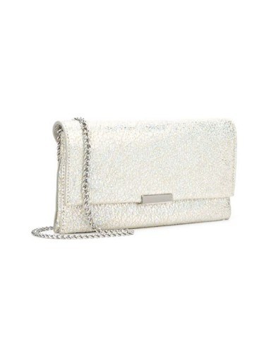 LOEFFLER RANDALL Tab clutch. Designer handbags / luxury evening wear / luxe style accessories / party bags / going out / xmas parties p - flipped