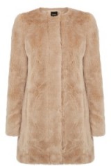 OASIS longline fur coat natural – warm winter coats – glamorous style
