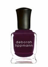 DEBORAH LIPPMANN Nail Lacquer – Miss Independent. Purple nail varnish / blackcurrant / cosmetics / winter beauty / party nails