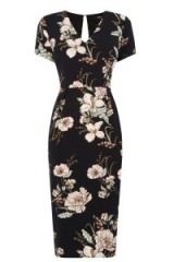 OASIS – Opium pencil dress ~ floral dresses ~ flower prints