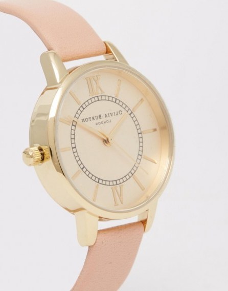 Olivia Burton Dusty Pink Wonderland Midi Watch. Luxury style ~ ladies watches ~ luxe looks ~ womens accessories ~ - flipped