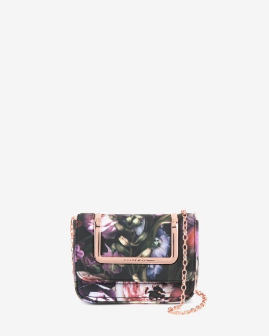 Ted Baker SEFINA Shadow Floral clutch bag. flower print bags / handbags - flipped