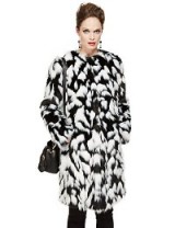 M&S PER UNA Speziale Faux Fur Overcoat. Winter coats / glamorous outerwear / warm fashion / Marks and Spencer