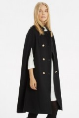 OASIS the glam cape black – smart capes – winter outerwear – stylish and smart – chic style
