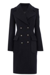 OASIS the seventies coat blue – winter coats – classic style – stylish & smart