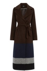 OASIS the stripe coat – long belted coats – classic style – stylish fashion