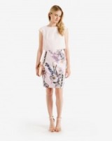 Ted Baker MOLINE Torchlit Floral layer dress. flower prints / printed occasion dresses
