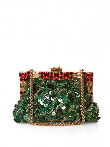 DOLCE & GABBANA Vanda embellished evening bag ~ occasion bags ~ sequins ~ handbags ~ luxury - flipped