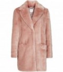 REISS Alba faux fur coat in warm pink ~ warm winter coats ~ glamorous fashion ~ glamour ~ chic style