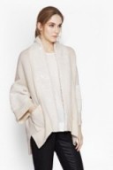 FRENCH CONNECTION – Frosty Lambswool Cardigan in winter white. Embellished cardigans | shimmering knitwear | stylish knits | winter fashion | luxe style