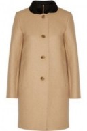 MAJE Grace felt coat – as worn by Cheryl Fernandez Versini leaving the X-Factor rehearsals in London, 4 December 2015. Star style | celebrity fashion | winter coats | what celebrities wear | Cheryl Cole