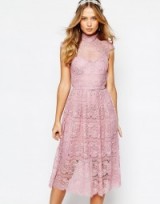 Body Frock Wedding Peony Lace Dress smoked rose – pink bridesmaid dresses – occasion wear