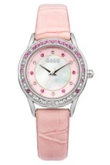 OASIS Pink Croc Strap Watch ~ womens accessories ~ feminine style ~ girly ~ ladies watches