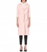 TED BAKER Covina trench coat baby pink – light pink coats – winter macs