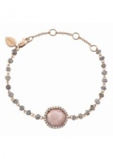 MEIRA T 14ct Rose Gold Pink Opal Labradorite Bracelet – opals – designer jewellery – bracelets – luxe accessories