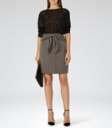 DAKOTA bow detail skirt – reiss fashion – chic skirts – style