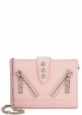 KENZO Kalifornia light pink leather shoulder bag – spring bags – designer handbags – crossbody – luxe accessories