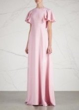 GIAMBATTISTA VALLI Light pink crepe gown – occasion wear – evening fashion – designer party dresses – event clothing – luxury gowns
