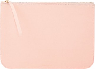 MANSUR GAVRIEL Large Wallet Pouch ~ pink leather clutch bags ~ designer handbags